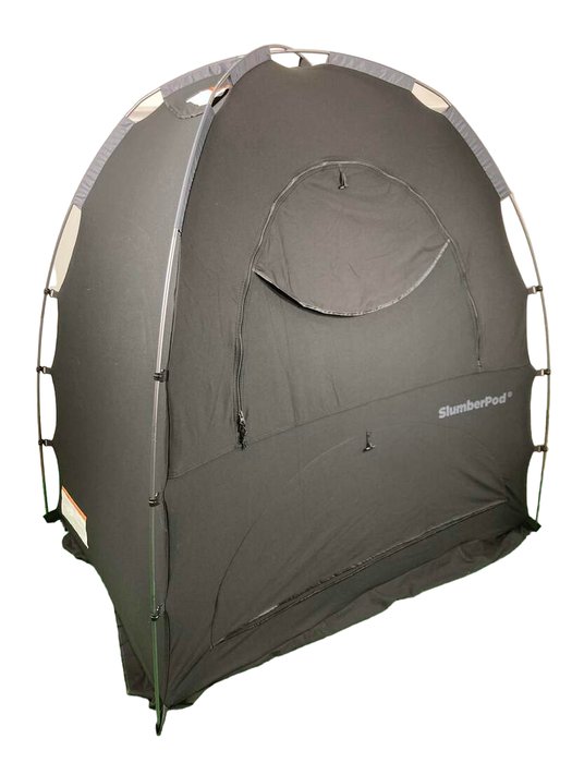 Shop SlumberPod 3.0 Sleep Canopy, Black with Gray Accents at Goodbuygears