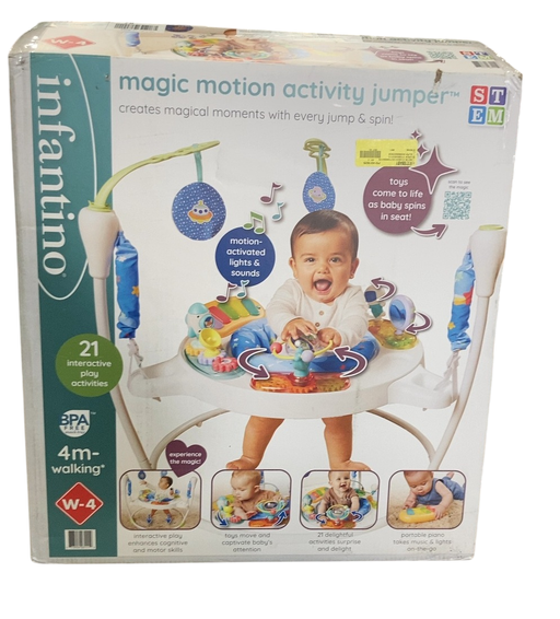 Shop Infantino Magic Motion Activity Jumper, Space Explorers at Goodbuygears