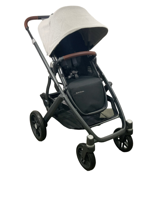 Shop UPPAbaby VISTA V2 Stroller, 2023, Anthony (White & Grey Chenille) at Goodbuygears
