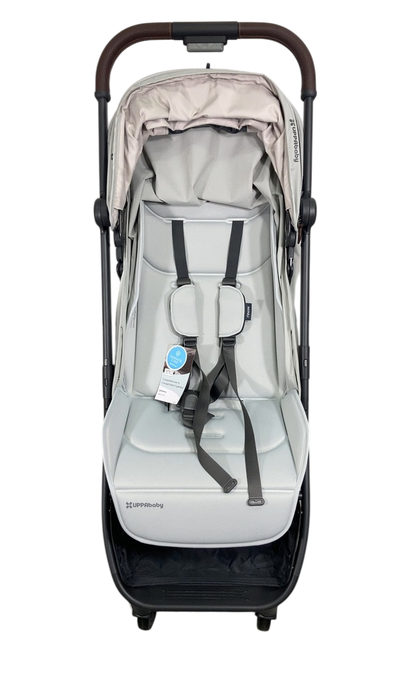 Shop UPPAbaby MINU V3 Stroller, 2024, Savannah (Pearl Gray Jacquard) at Goodbuygears