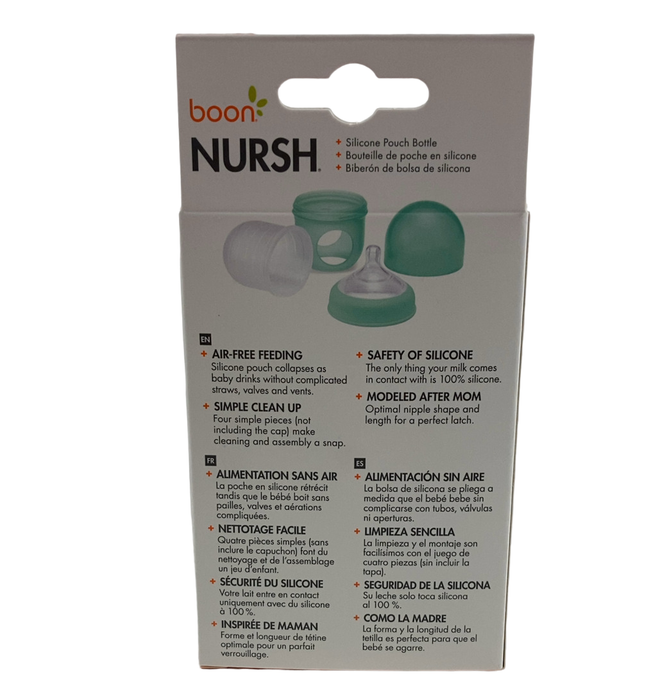 Shop Boon Nursh Bottle, 4oz, Mint, Slow at Goodbuygears