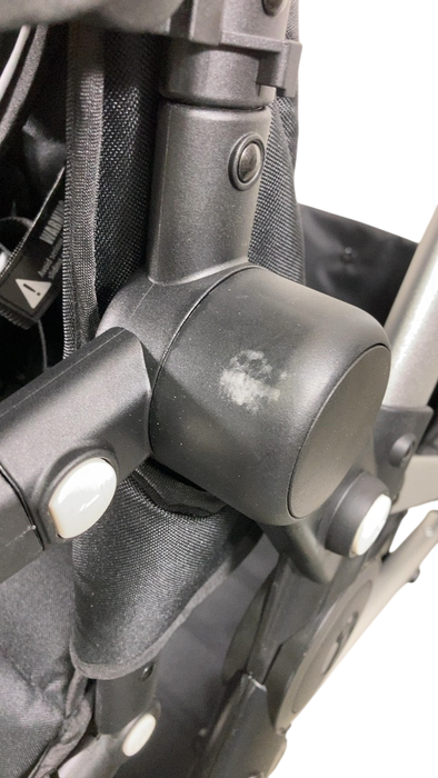 Shop Mockingbird Single to Double 2.0 Stroller, 2024, Black, Silver With Penny Leather, Watercolor Drops at Goodbuygears