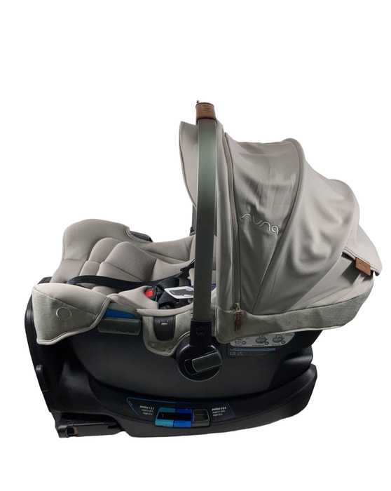 Shop Nuna PIPA rx Infant Car Seat with RELX Base, Hazelwood, 2023 at Goodbuygears