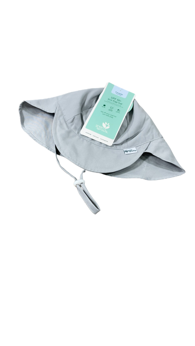 Shop Green Sprouts UPF 50+ Snap Swim Diaper & Rashguard Set with Brim Hat, Gray/Light Aqua Blue at Goodbuygears