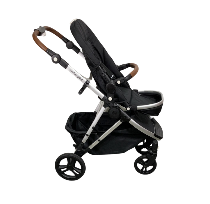 Shop Mockingbird Single 2.0 Stroller, 2024, No Canopy, No Canopy, Silver With Penny Leather at Goodbuygears