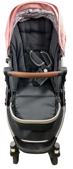 Shop Mockingbird Single 2.0 Stroller, 2024, Bloom, Silver With Penny Leather, Windowpane at Goodbuygears