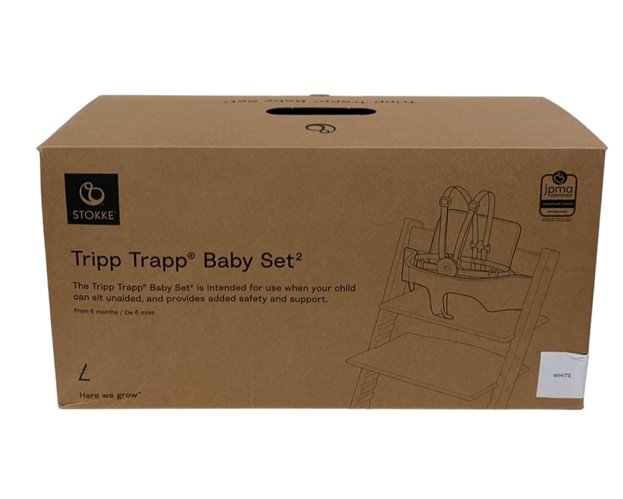 Shop Stokke Tripp Trapp Baby Set2, White at Goodbuygears