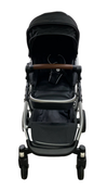 Shop Mockingbird Single to Double 2.0 Stroller, 2024, Black, Silver With Penny Leather, Watercolor Drops at Goodbuygears