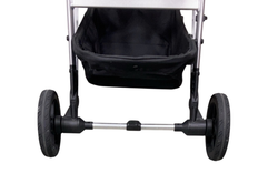 Shop Mockingbird Single to Double 2.0 Stroller, 2024, No Canopy, No Canopy, Silver With Penny Leather at Goodbuygears