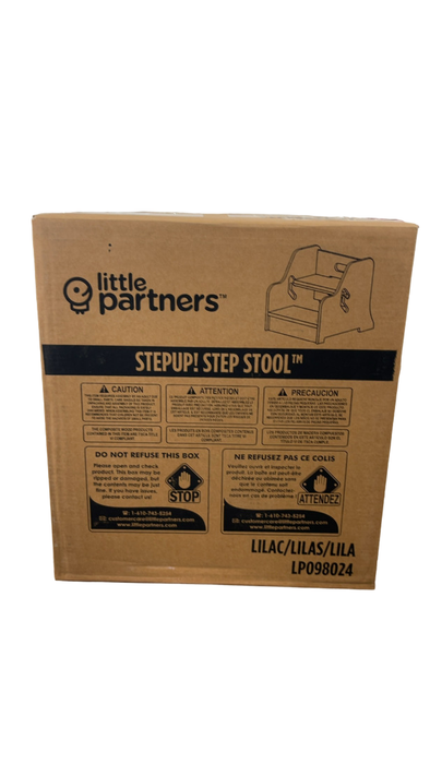 Shop Little Partners Toddler Step Up Stool, Lilac at Goodbuygears