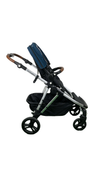 Shop Mockingbird Single to Double 2.0 Stroller, 2024, Sea, Silver With Penny Leather, Watercolor Drops at Goodbuygears
