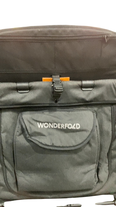 Shop Wonderfold W4 Luxe Quad Stroller Wagon, 2024, Volcanic Black at Goodbuygears