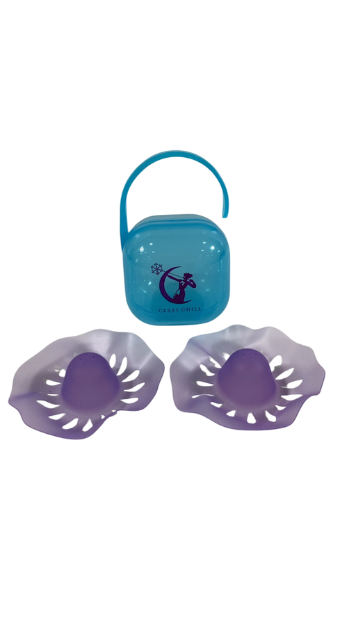 Shop Ceres Chill Shield Maiden Nipple Guard, 27mm, Purple at Goodbuygears