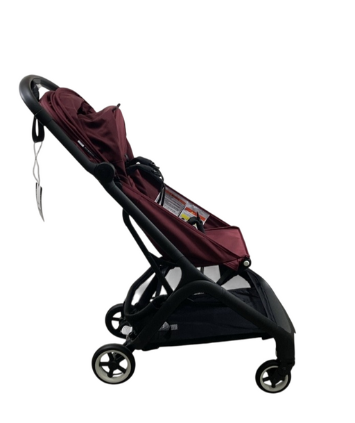 Shop Bugaboo Butterfly Stroller, 2024, Black, Dark Cherry, Dark Cherry at Goodbuygears