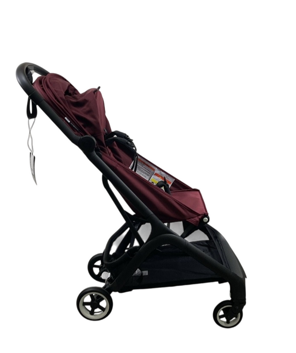 Shop Bugaboo Butterfly Stroller, 2024, Black, Dark Cherry, Dark Cherry at Goodbuygears