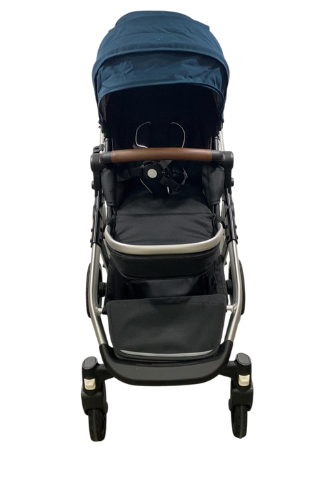 Shop Mockingbird Single to Double 2.0 Stroller, 2024, Sea, Silver With Penny Leather, Windowpane at Goodbuygears