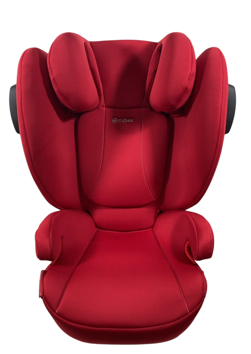 Shop Cybex Solution B2-Fix + Lux Booster, 2024, Dynamic Red at Goodbuygears