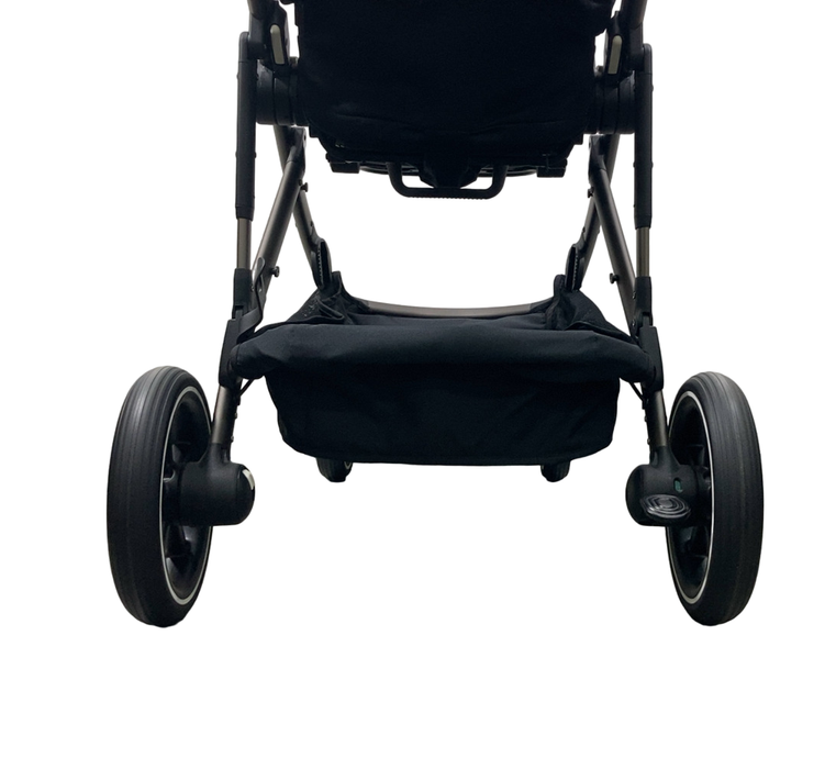 Shop Cybex Gazelle S Modular Stroller, 2024, Moon Black, Taupe Frame at Goodbuygears