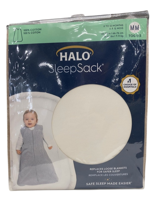 Shop Halo Sleepsack Wearable Blanket, Cream, Medium (6-12 Months) at Goodbuygears