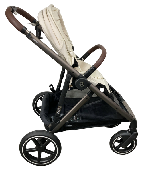 Shop Cybex Gazelle S Modular Stroller, 2024, Seashell Beige, Taupe Frame at Goodbuygears