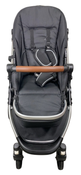 Shop Mockingbird Single 2.0 Stroller, Silver With Black Leather, 2024, No Canopy, No Canopy at Goodbuygears
