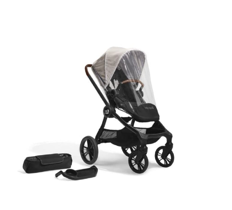 Shop Baby Jogger City Sights Eco Collection Stroller All In One Bundle, 2022, Frosted Ivory at Goodbuygears