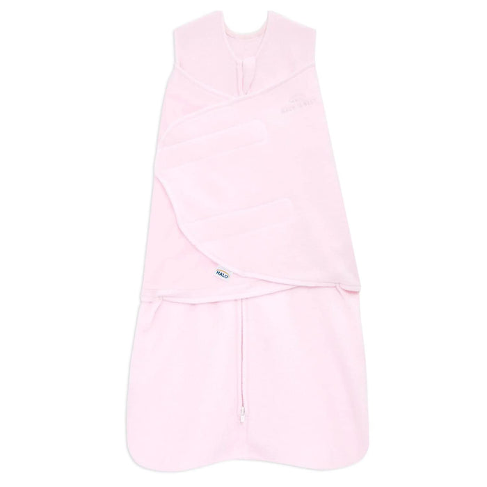 Shop Halo Micro-Fleece Swaddle, Small, Light Pink at Goodbuygears