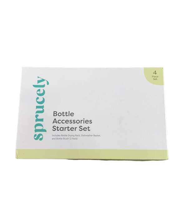 Shop Sprucely Bottle Accessories Starter Set, White/Grey at Goodbuygears