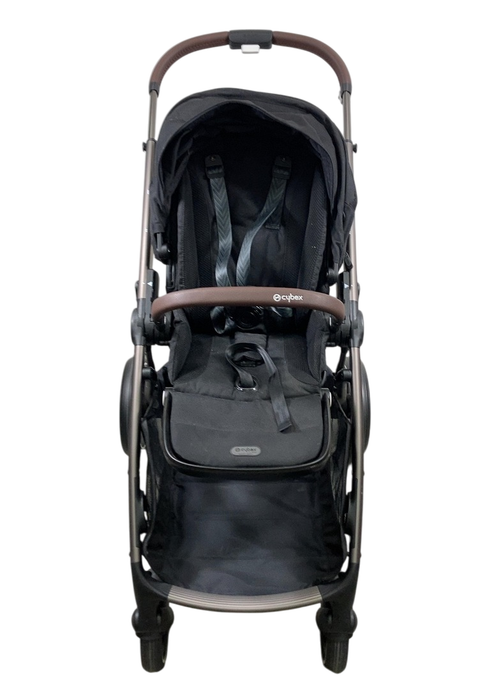 Shop Cybex Gazelle S Modular Stroller, 2024, Black Frame, Moon Black at Goodbuygears