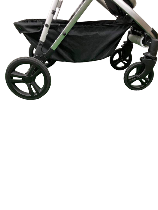 Shop Mockingbird Single to Double 2.0 Stroller, 2024, Sea, Silver With Penny Leather, Windowpane at Goodbuygears