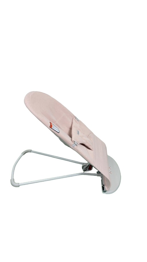 Shop BabyBjorn Bouncer Bliss, Light Gray Frame, Light Pink Woven Melange at Goodbuygears