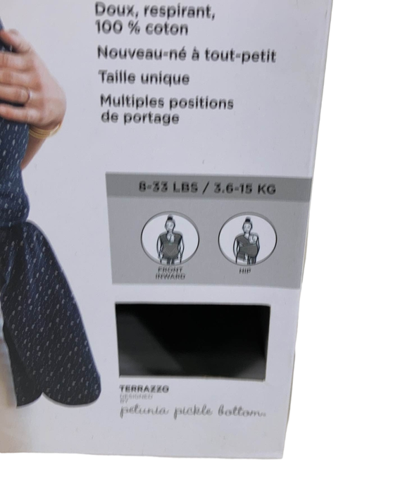 Shop Petunia Pickle Bottom For Moby Wrap Baby Carrier, Classic, Terrazzo Black at Goodbuygears