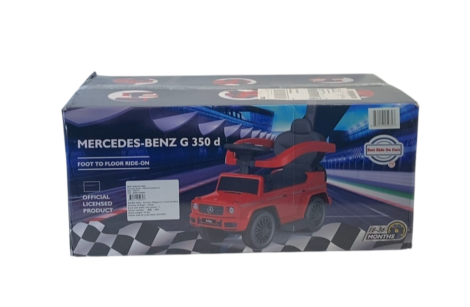 Shop Best Ride On Cars 4-in-1 Mercedes Push Car, Black at Goodbuygears