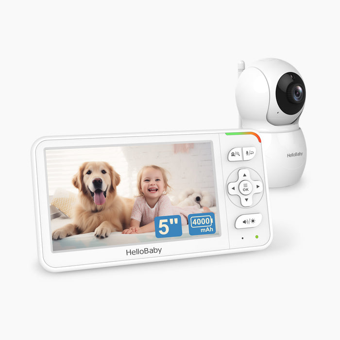 Shop Hello Baby 5 Inch Video Baby Monitor HB6053, Black at Goodbuygears