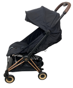 Shop Cybex Coya Stroller, 2023, Rose Gold, Sepia Black at Goodbuygears