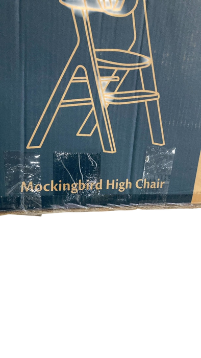Shop Mockingbird High Chair, 2.0, Cloud Beech, White at Goodbuygears