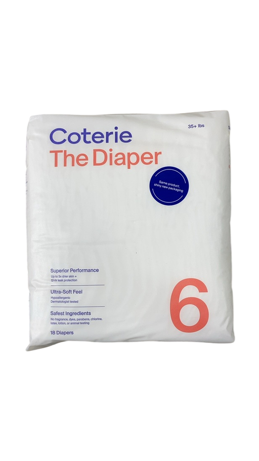 Shop Coterie Size 6 Diapers, 18-Count at Goodbuygears
