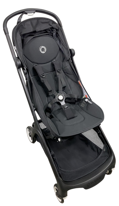 Shop Bugaboo Butterfly Stroller, 2024, Black, Midnight Black, Midnight Black at Goodbuygears