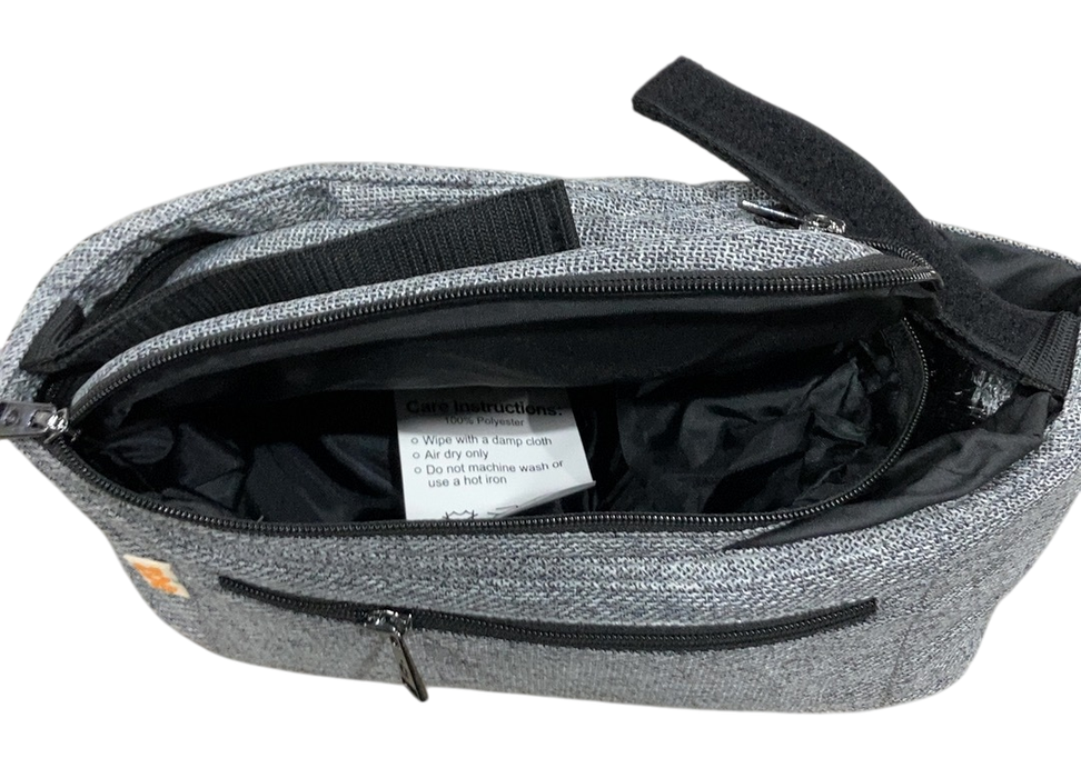 Shop Zoe Single Stroller Organizer, Luxe Grey at Goodbuygears