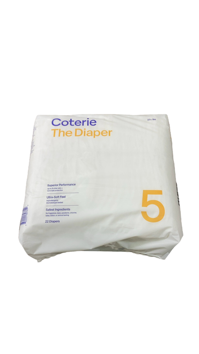 Shop Coterie Size 5 Diapers, 22 Count at Goodbuygears