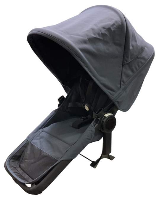 Shop Bugaboo Donkey 5 Duo Extension Set, 2024, Black Frame, Stormy Blue, Stormy Blue, with Canopy at Goodbuygears