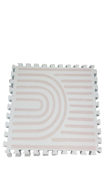 Shop Toddlekind Prettier Puzzle Playmat Standard, Linear, Linen at Goodbuygears