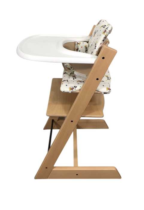 Shop Stokke Tripp Trapp Complete High Chair, 2, Mickey Celebration, Natural at Goodbuygears
