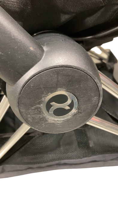 Shop Cybex Coya Stroller, 2023, Chrome, Sepia Black at Goodbuygears