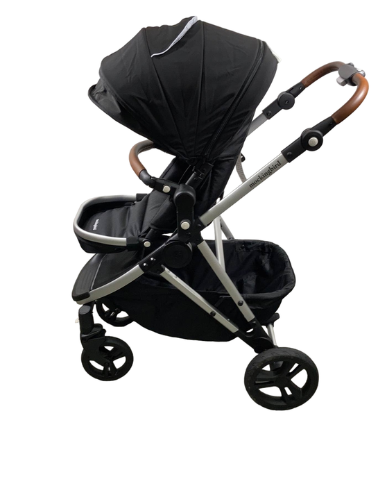 Shop Mockingbird Single 2.0 Stroller, 2025, Black, Silver With Penny Leather, Windowpane at Goodbuygears