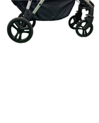 Shop Mockingbird Single to Double 2.0 Stroller, 2024, Silver with Black Leather, Watercolor Drops, Bloom at Goodbuygears