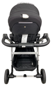 Shop Mockingbird Single 2.0 Stroller, 2024, Black, Silver With Black Leather, Windowpane at Goodbuygears