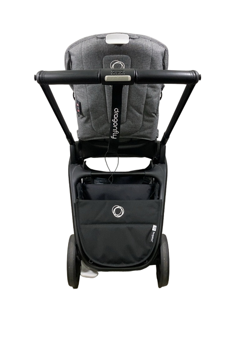 Shop Bugaboo Dragonfly Stroller, 2023, Black, Grey Melange, Midnight Black at Goodbuygears