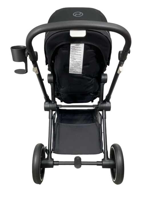 Shop Cybex Eos Lux Stroller, 2023, Moon Black at Goodbuygears