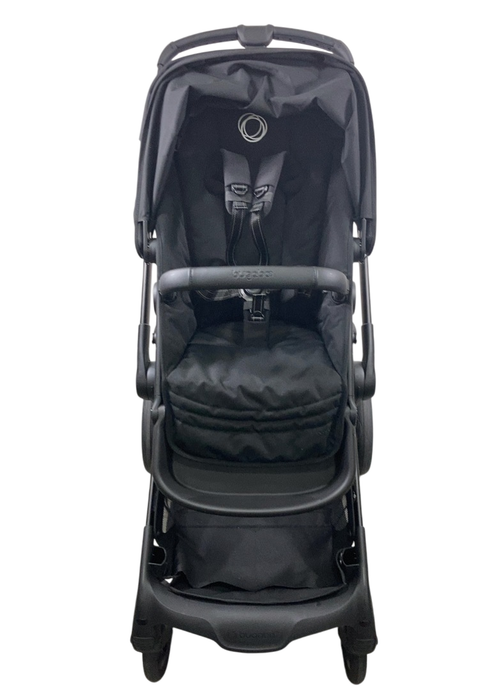 Shop Bugaboo Kangaroo Single To Double Stroller, 2024, Black, Midnight Black, Midnight Black at Goodbuygears